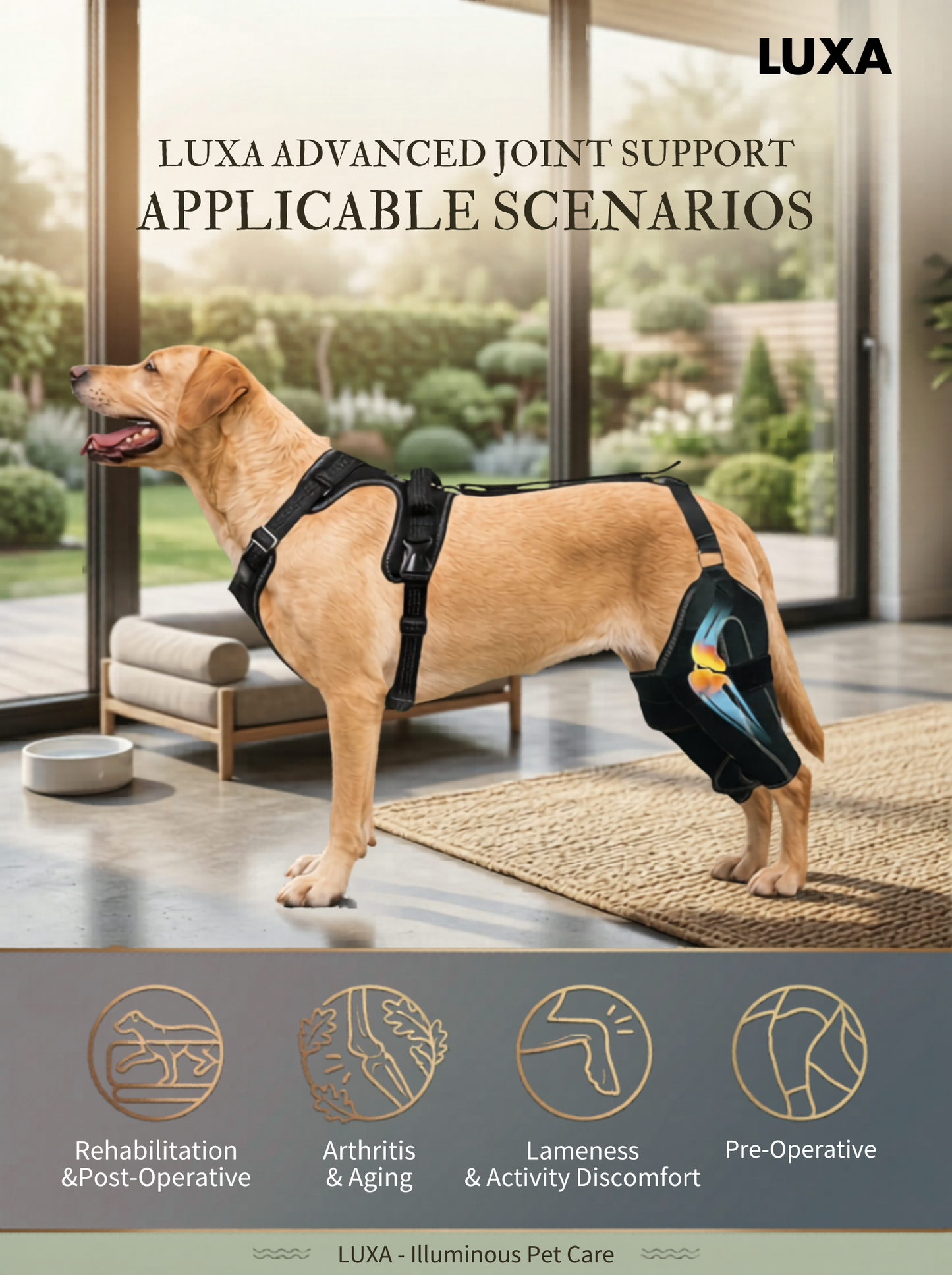 LUXA™ Dual-Hinge Knee Brace