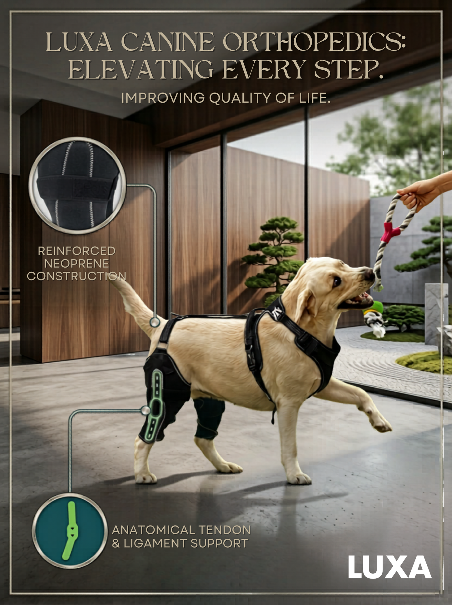 LUXA™ Dual-Hinge Knee Brace